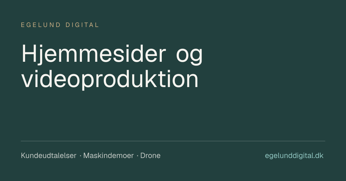 Egelund Digital logo